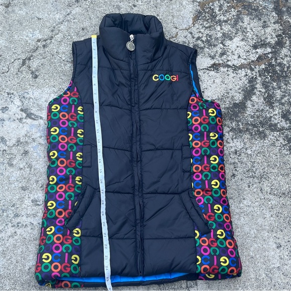 Coogi Black Logo Puffy Vest - Size Large (12/14) - Picture 7 of 12